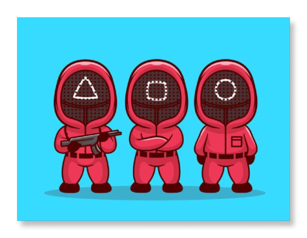 The Red Guard - Squid Game