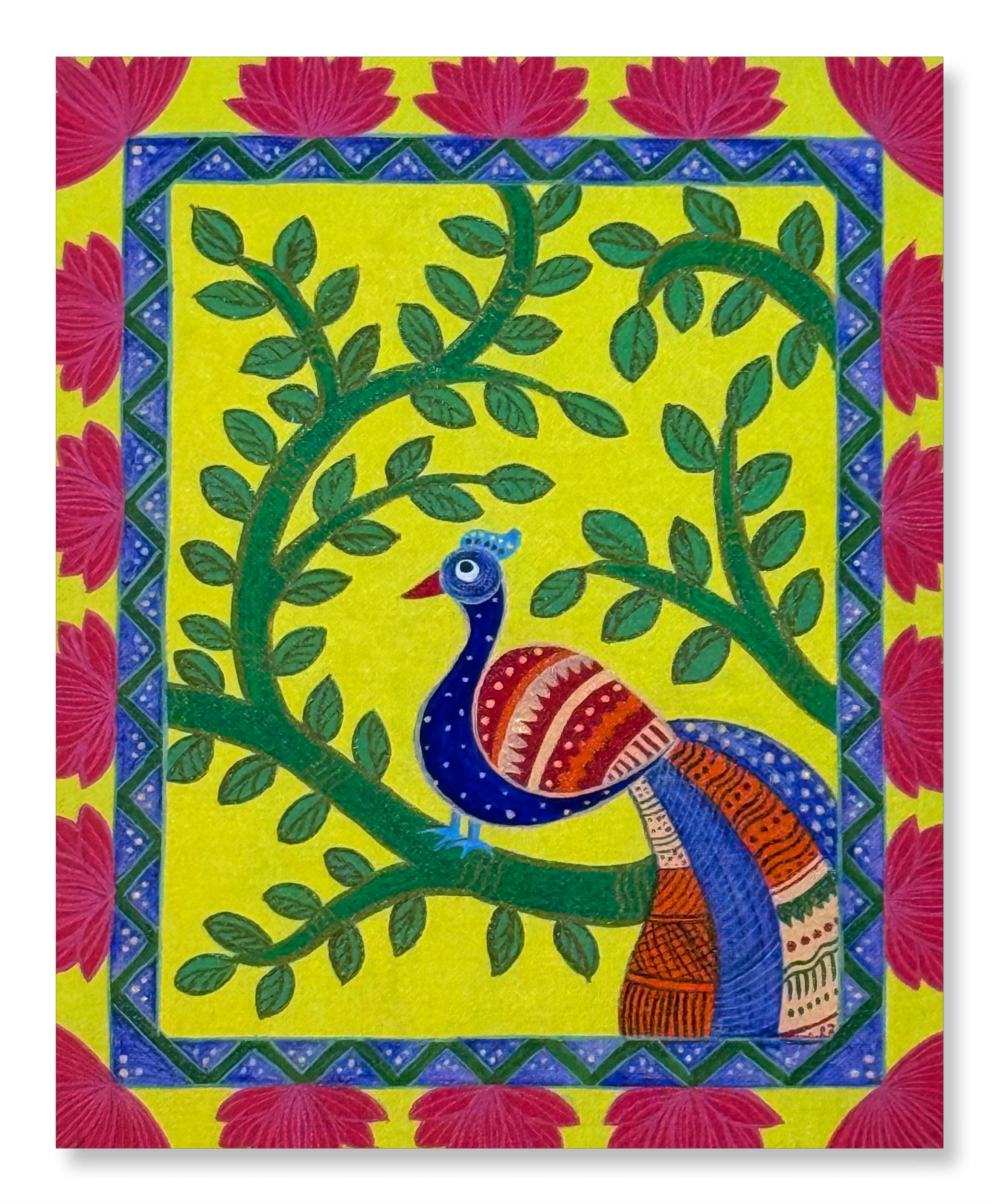 Madhubani - Peacock