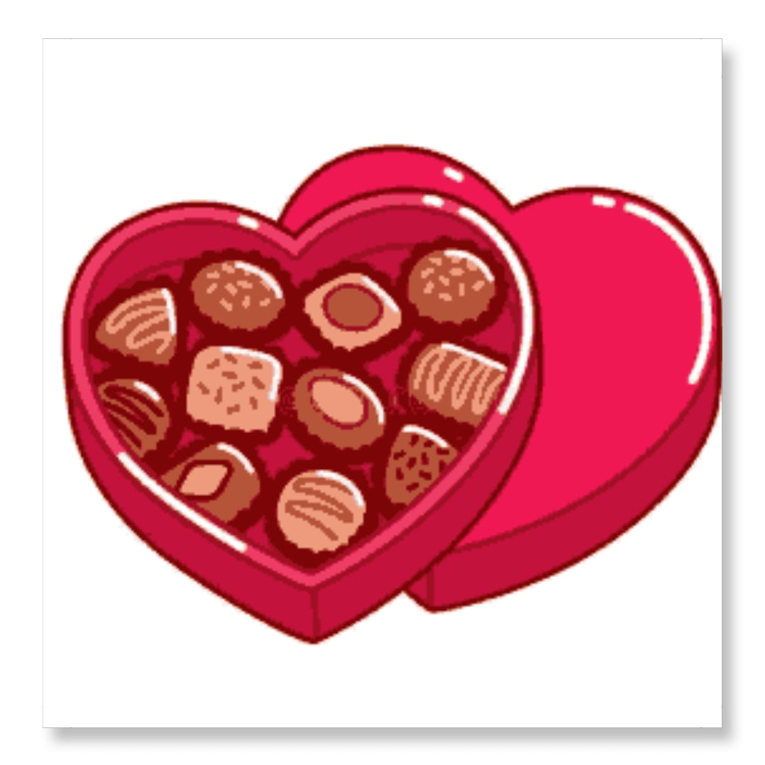Heart Box Of Chocolates - Valentine Special