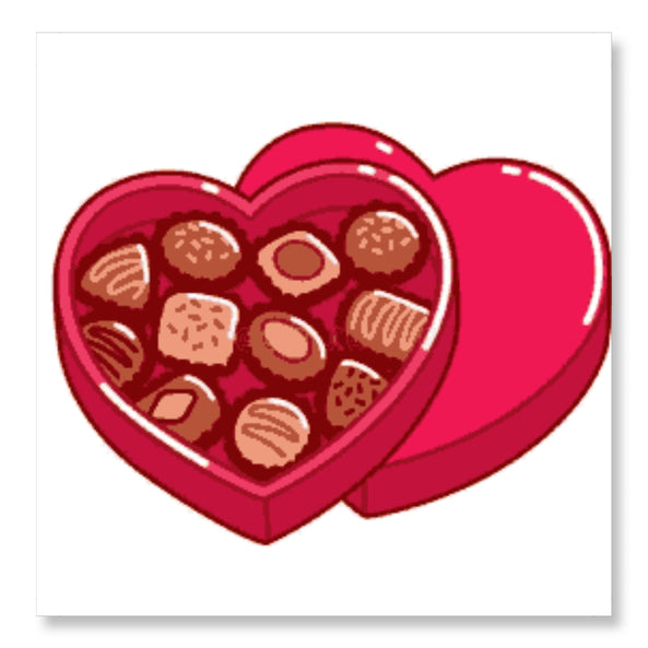 Heart Box Of Chocolates - Valentine Special
