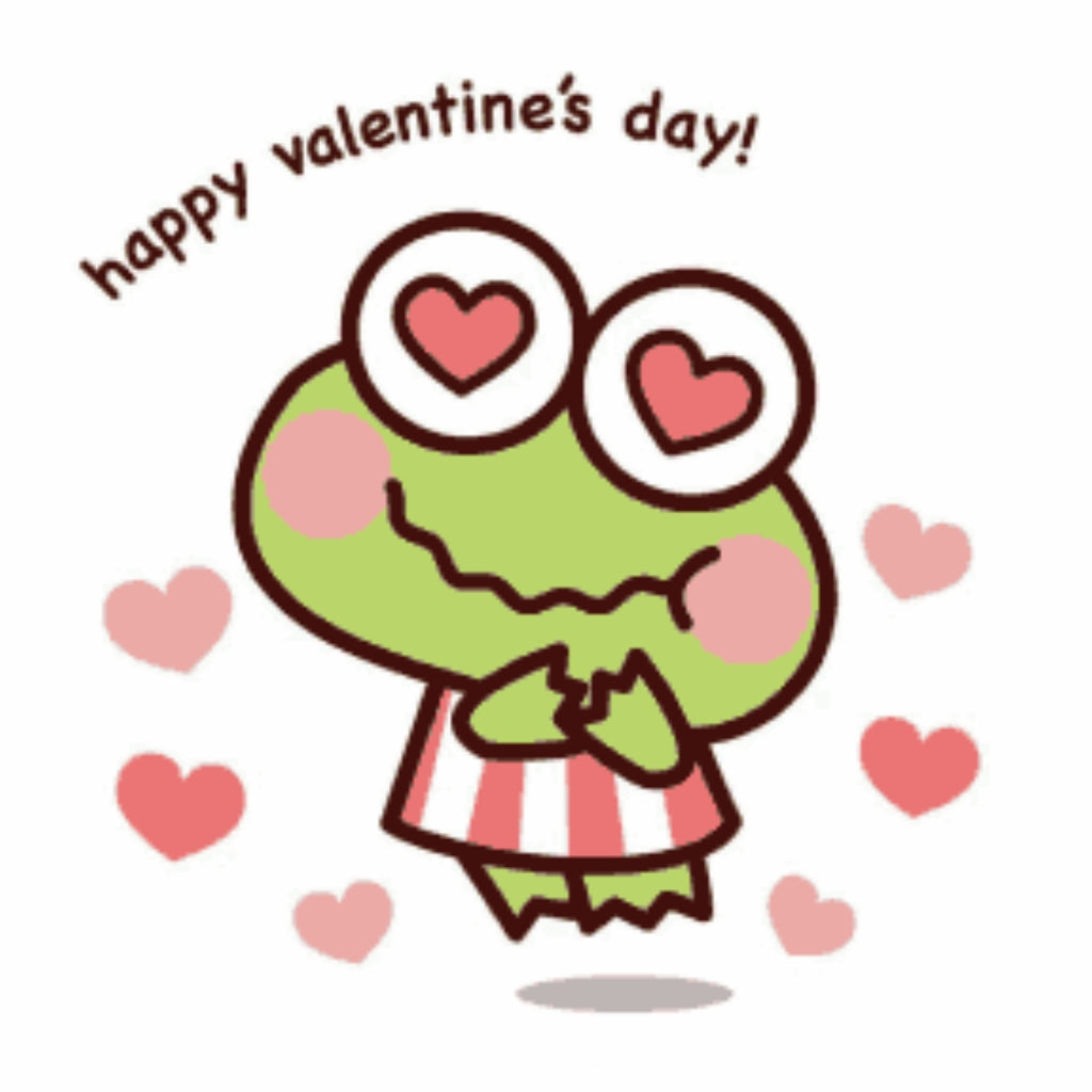 Happy Valentine Day From Keroppi - Valentine Special