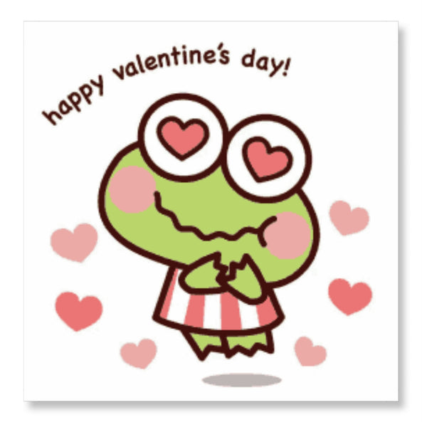 Happy Valentine Day From Keroppi - Valentine Special