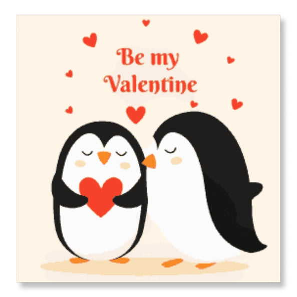 Be My Valentine From Penguin - Valentine Special