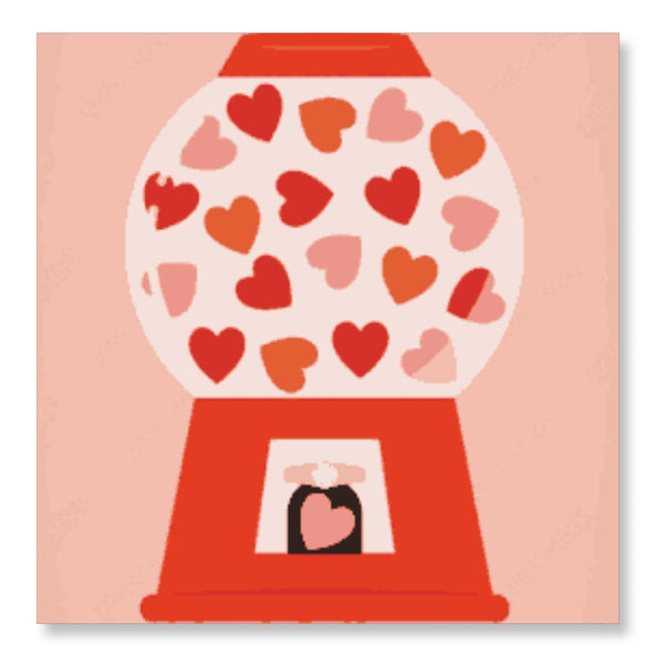 Heart In Vending Machine - Valentine Special