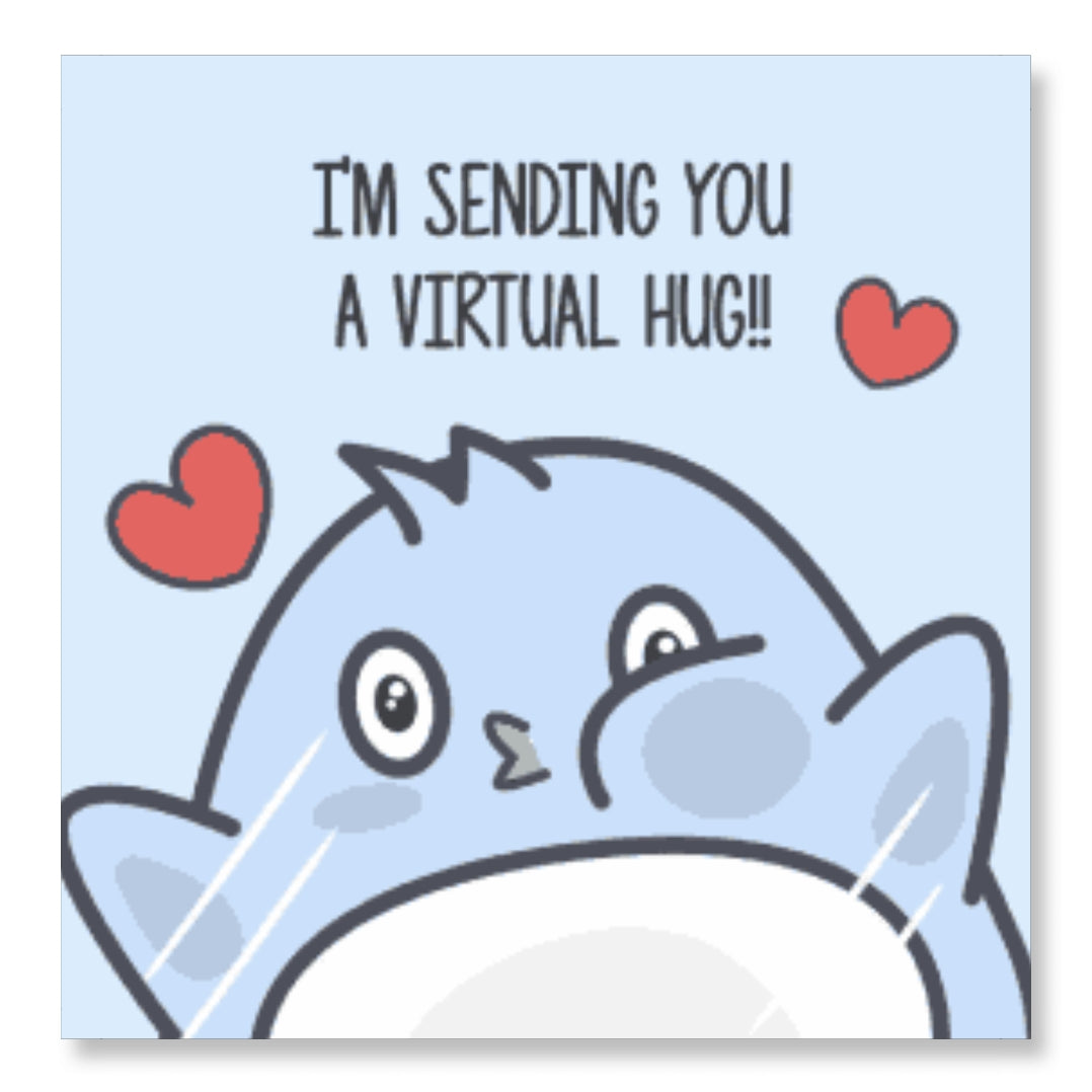 Sending You Virtual Hug - Valentine Special