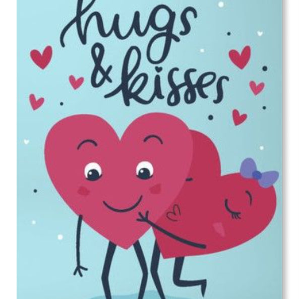Lovely Hugs and Kisses - Hug Day