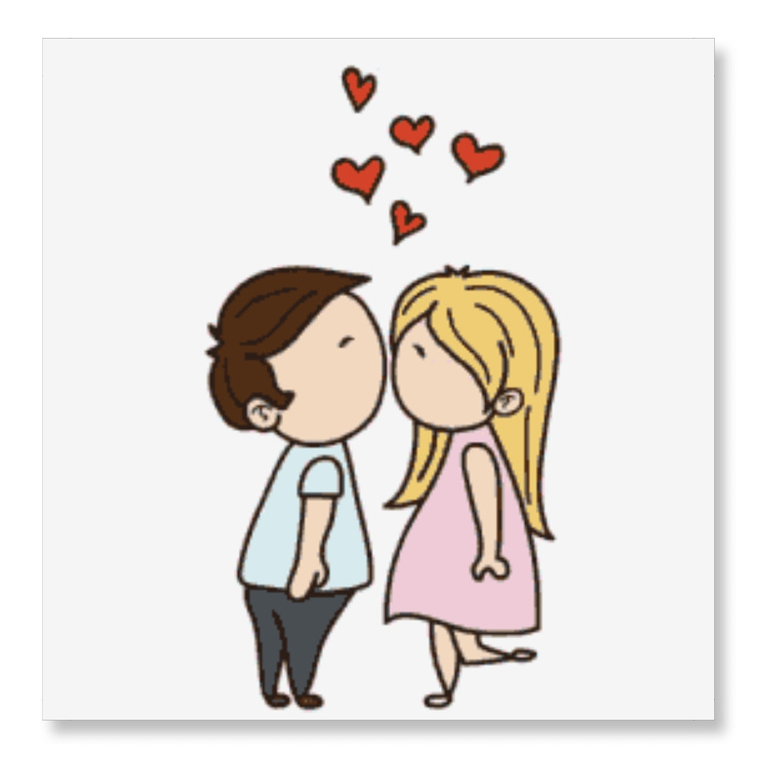 Cuties Kissing - Valentine Special