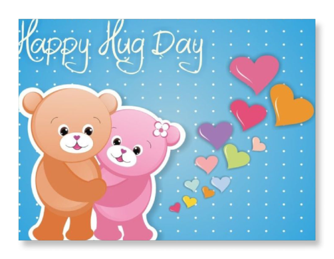 Happy Huggy Day - Hug Day