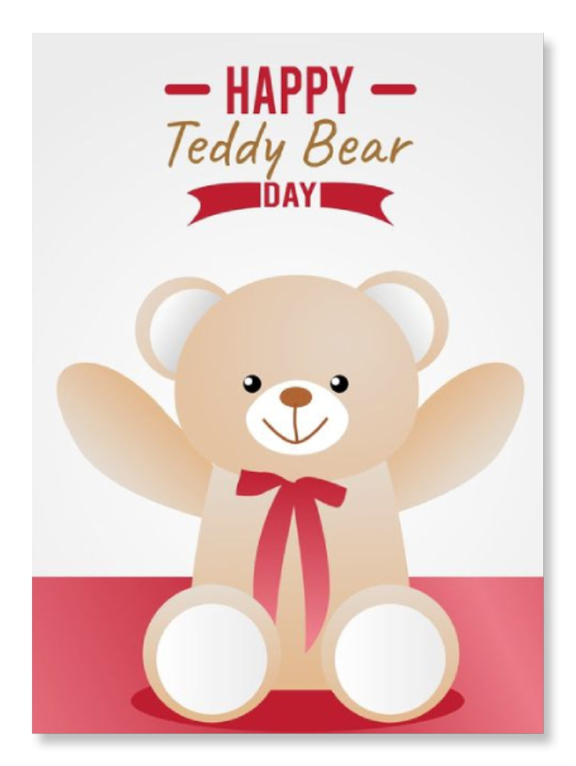 Happy Teddy Bear Day - Teddy Day