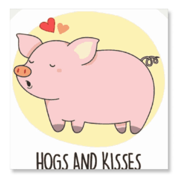Hogs and Kisses - Hug Day
