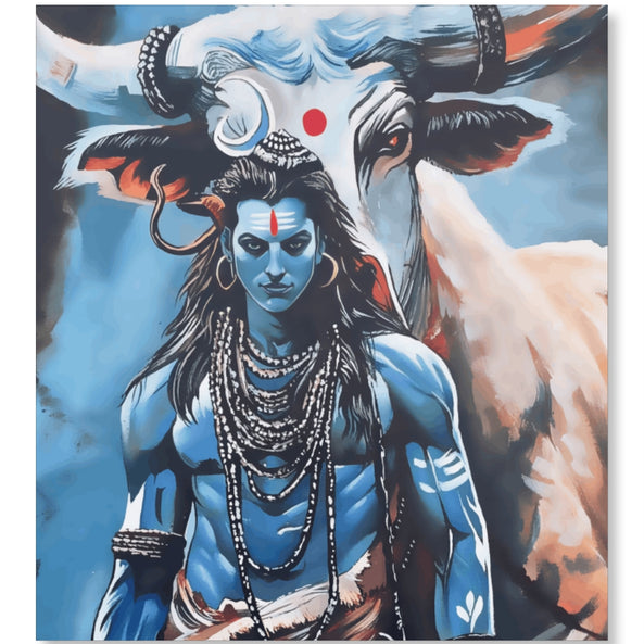 Lord Shiva with Bull (Nandiji)
