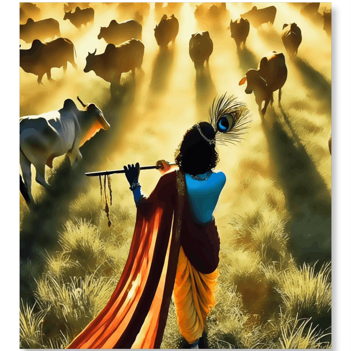 Krishna's Basuri Magic