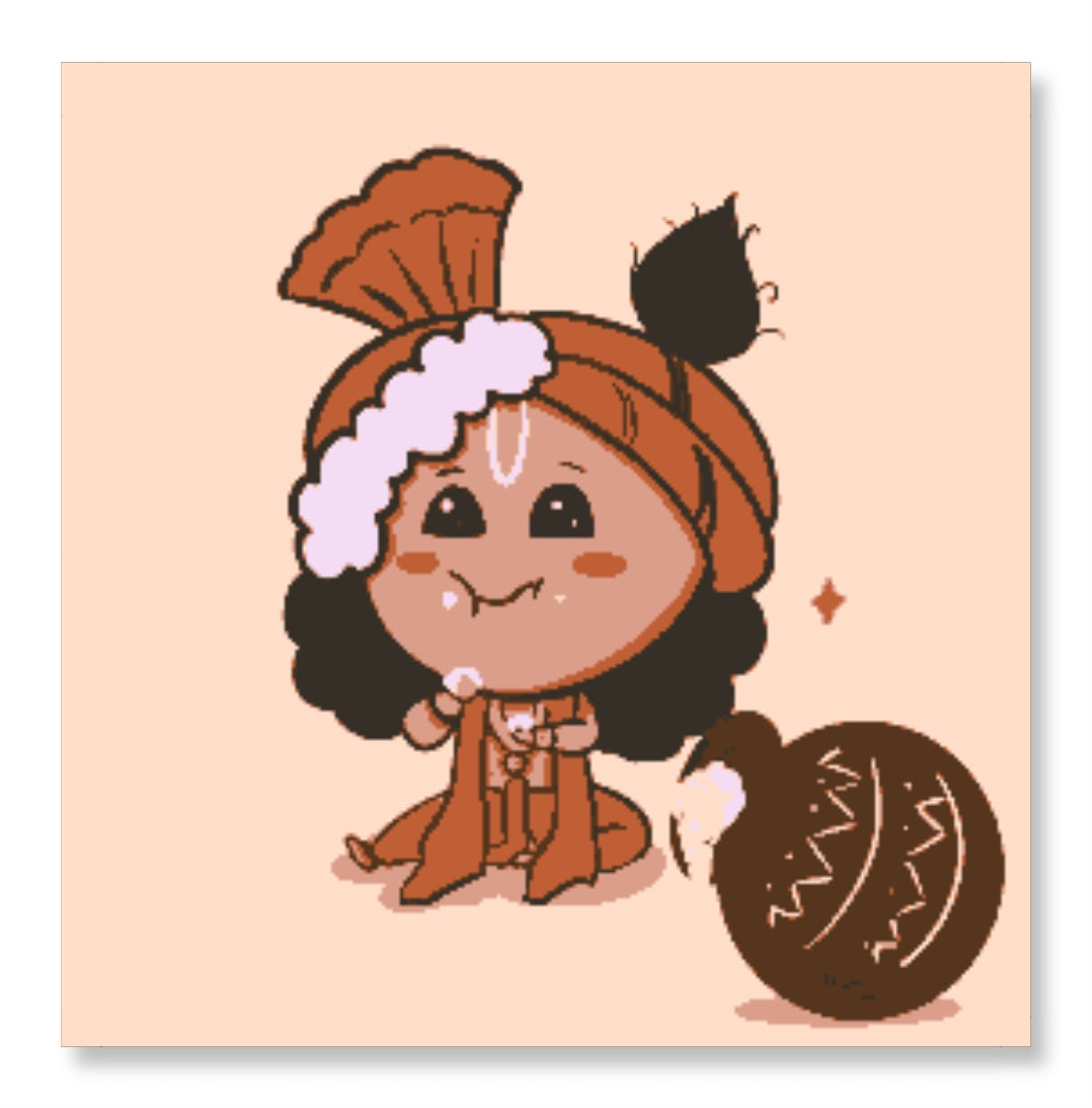 Little Krishna's Butter Delight