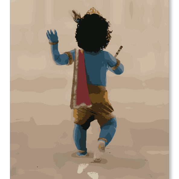 Krishna Divine Steps