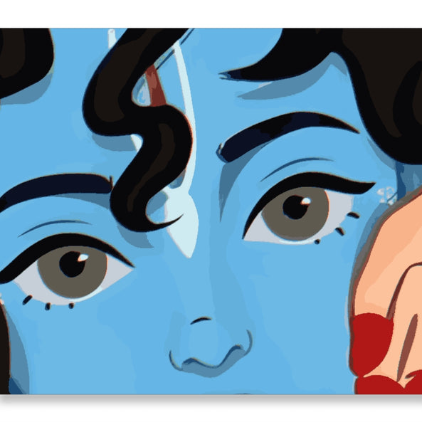 Enchanting Eyes of Krishna