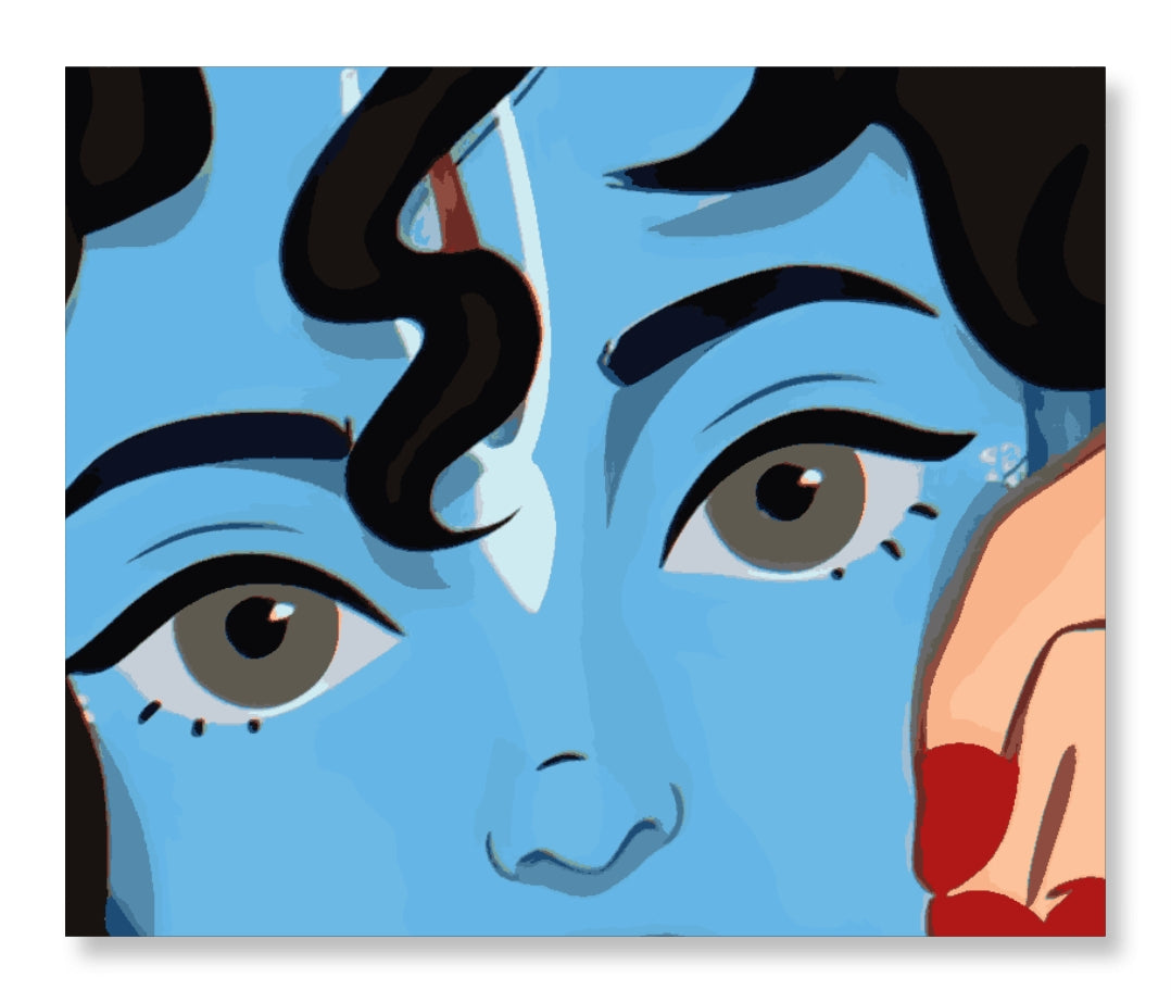 Enchanting Eyes of Krishna