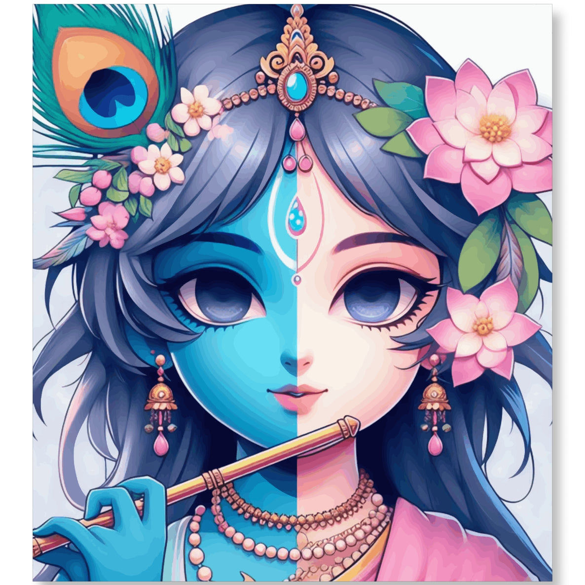 Divine Union of Radha Krishna