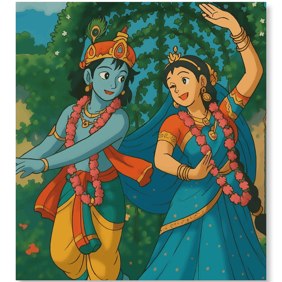 Madhur Rasleela - Ghibli Addition Radha Krishna