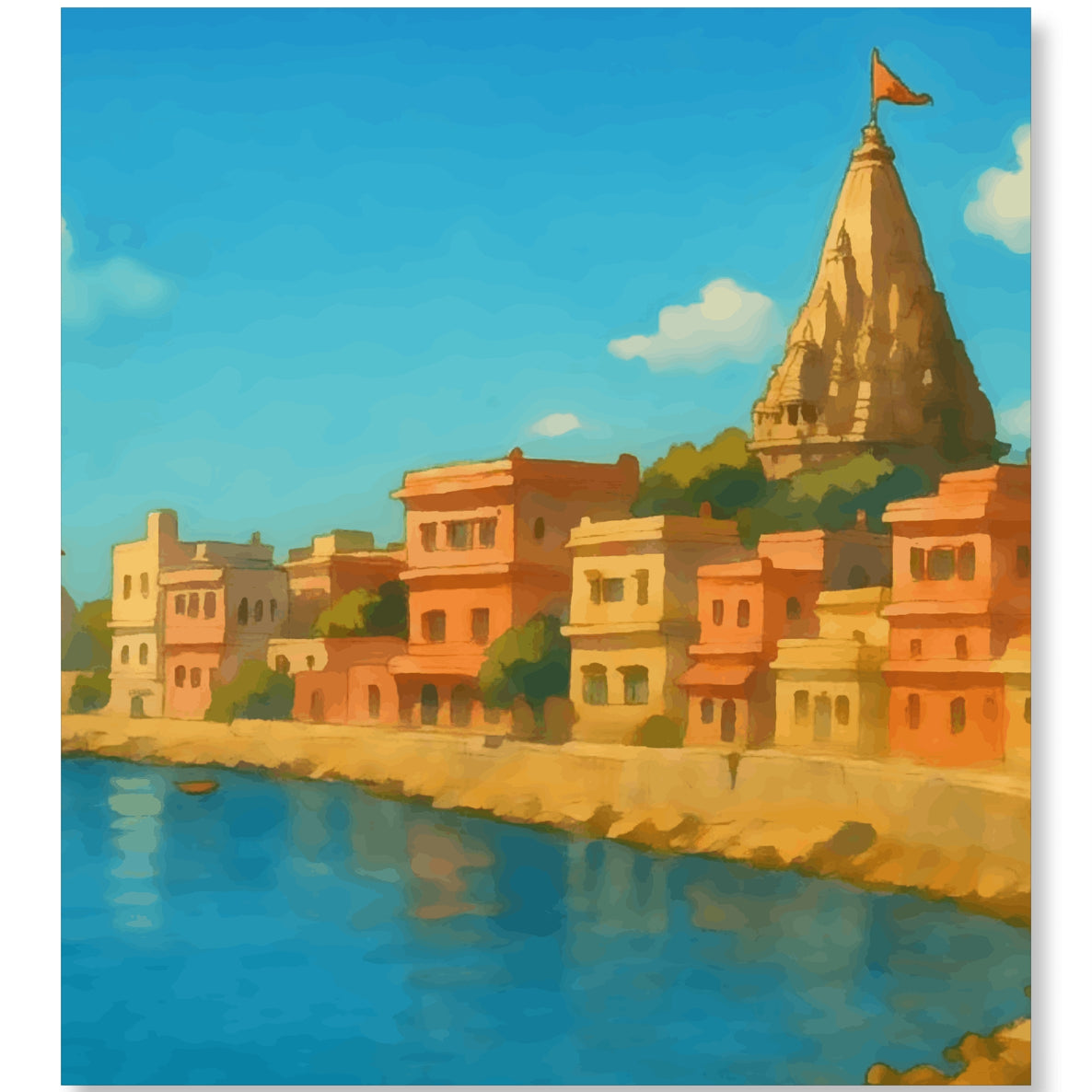 Dwarka Nagri - Ghibli Addition Krishna