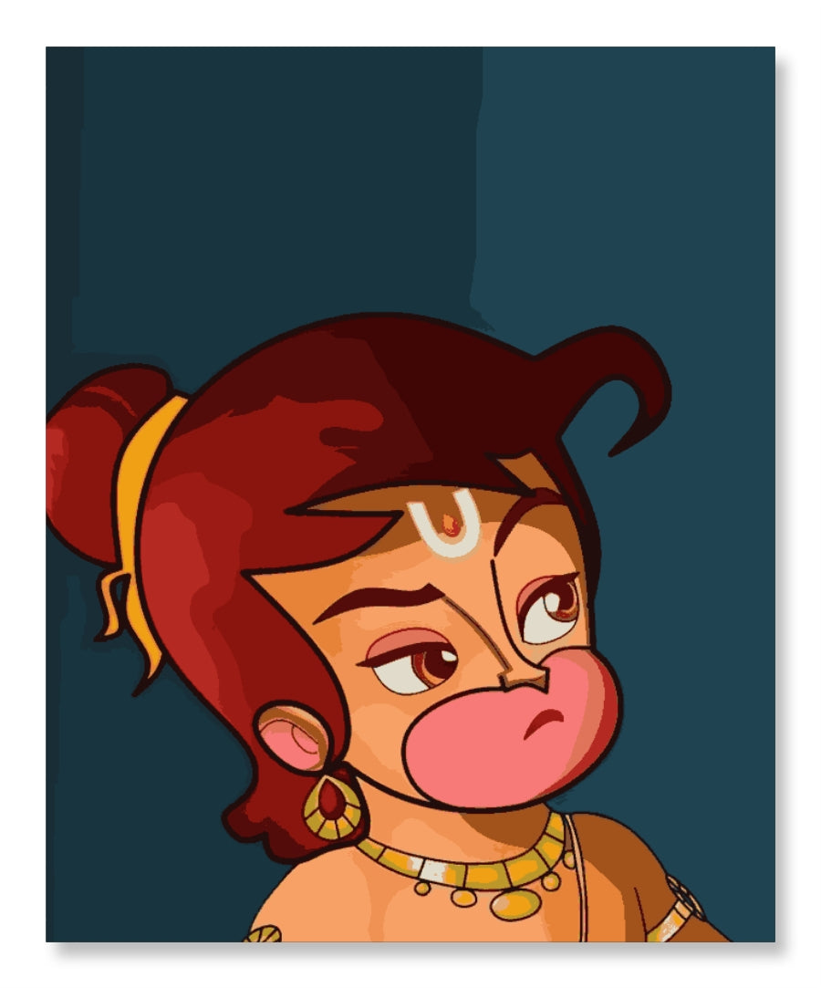 Hanuman's Curiousity