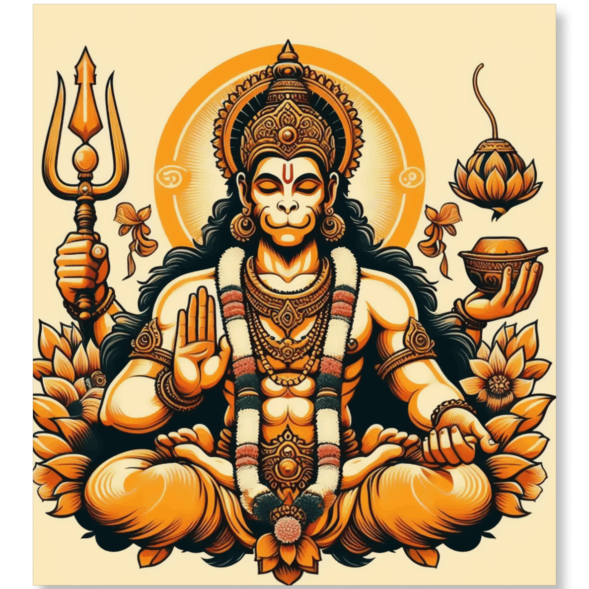 Jai Shree Ram - Hanumanji  The Devotee