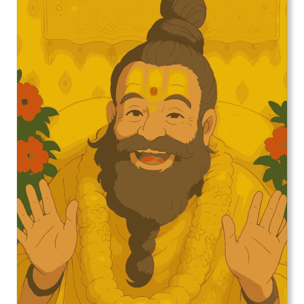 Blessing of Pramanandji Maharaj - Ghibli Addition