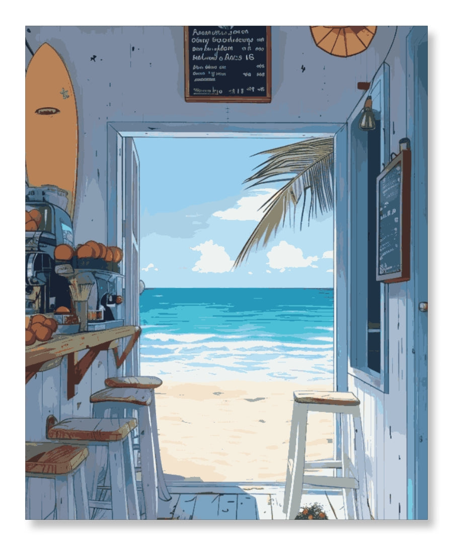 Costal Calm Cafe - Summer Edition