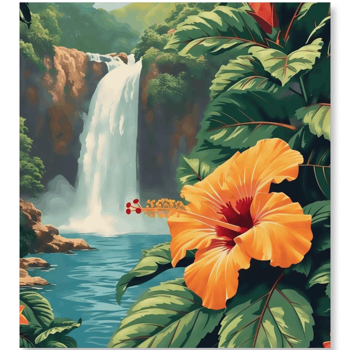 Floral cascade - Summer Edition