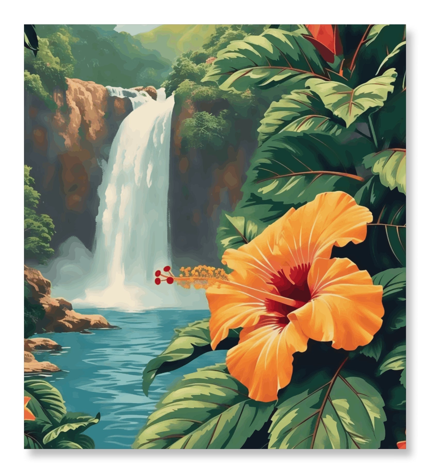 Floral cascade - Summer Edition