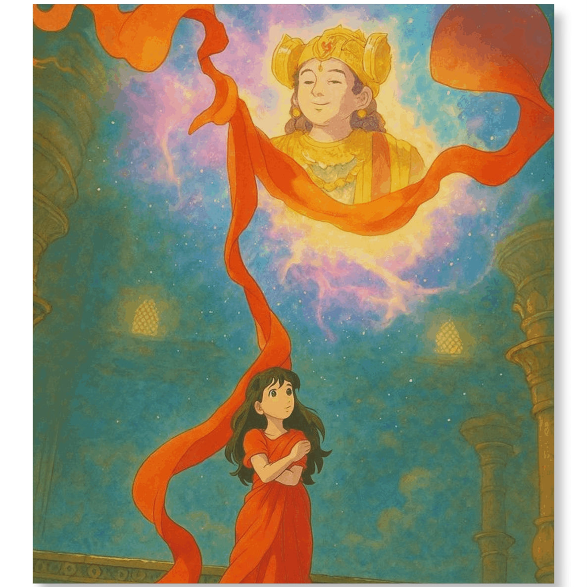 The Flowing Fabric - Ghibli Addition Mahabharat