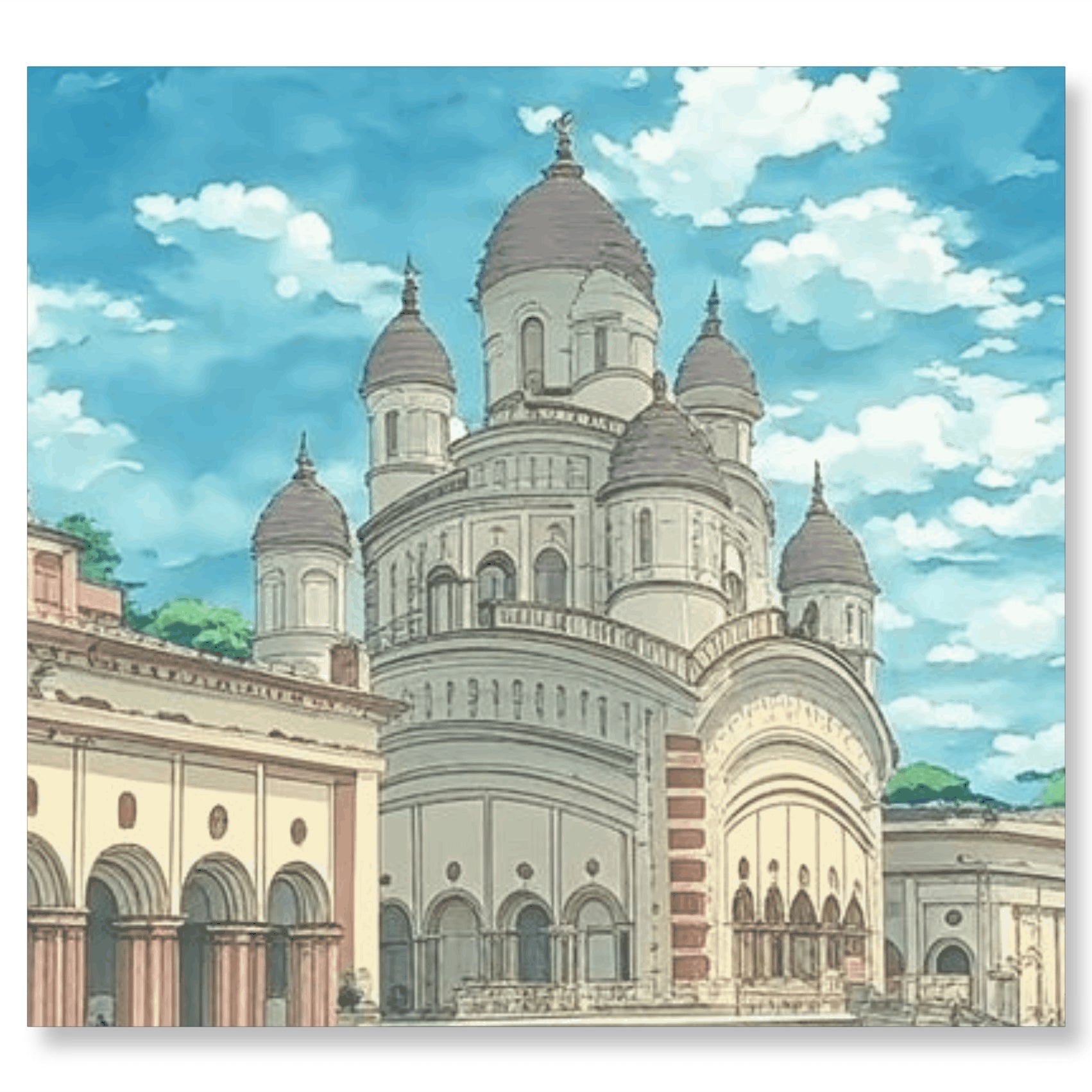 Dakshineshwar Kali Mandir - Ghibli Addition Maha kali