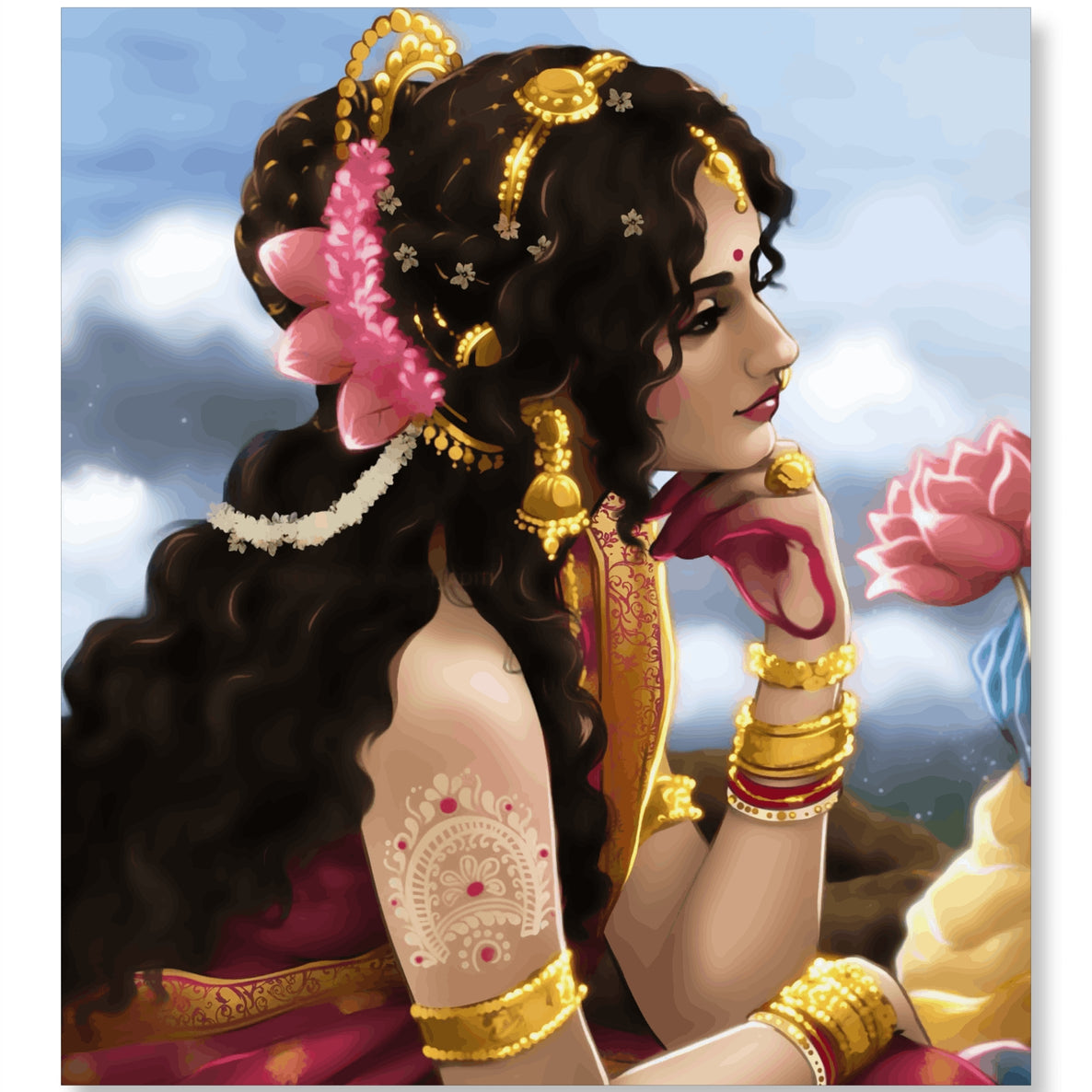 Mahalakshmi Roop - Radharani
