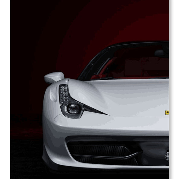 White Ferrari 458 - Supercar Edition