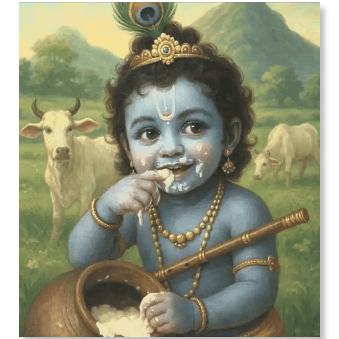 Makhan Premi Kanha - Krishnaji