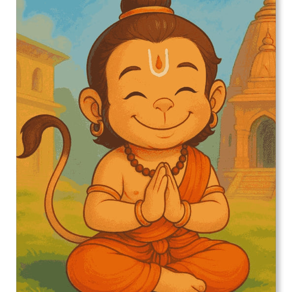 MarutiNandan Smiling - Hanumanji