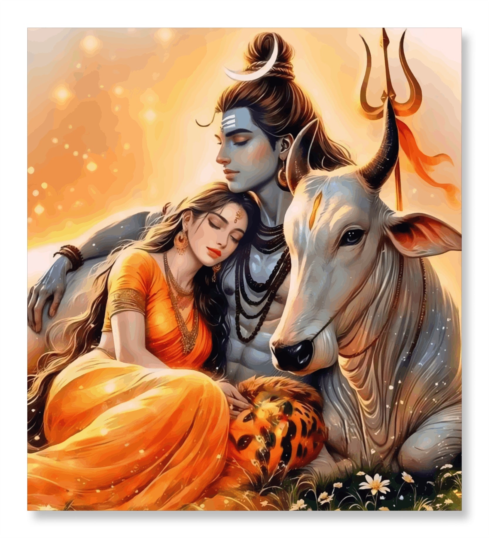 Sarvata - Shiv and Parvati