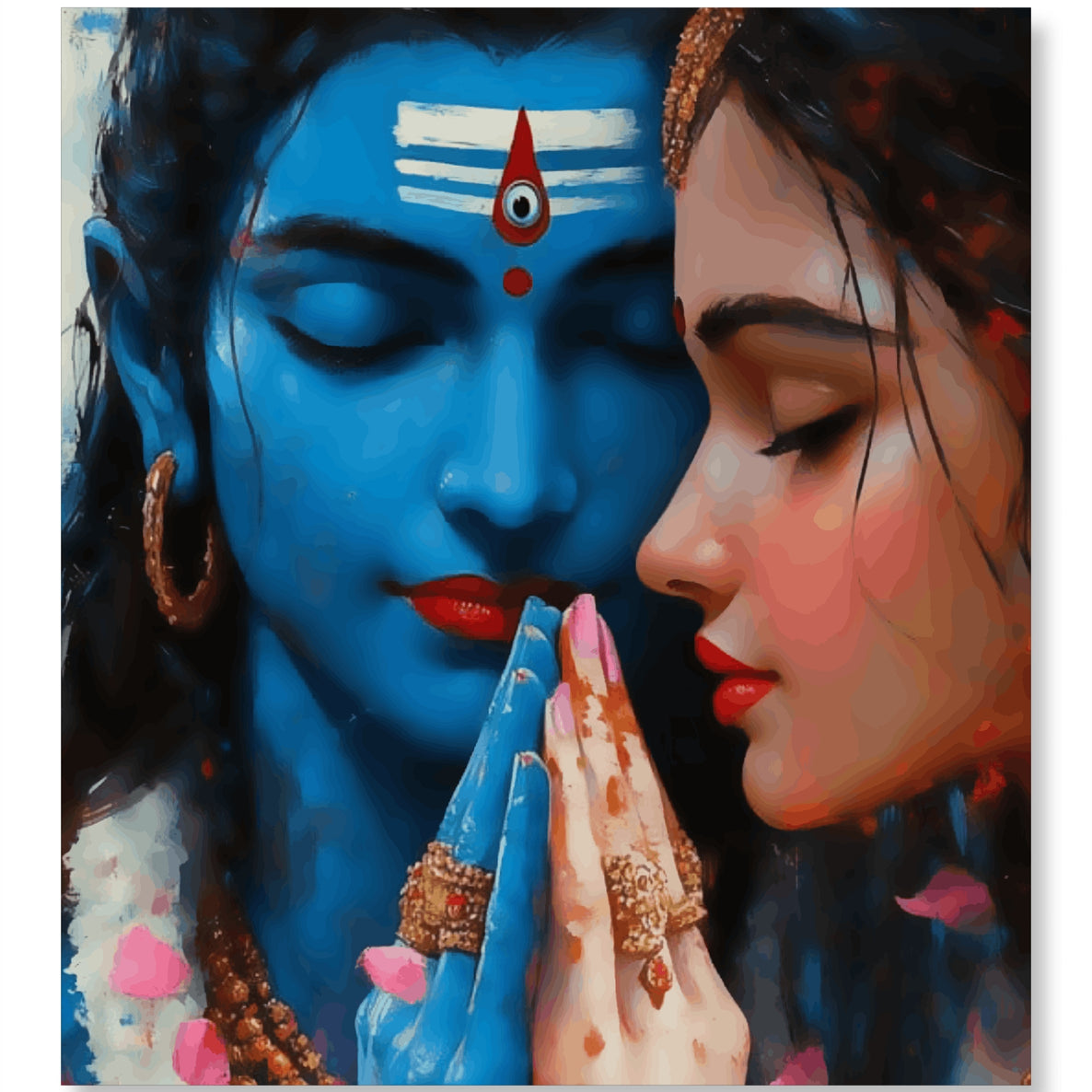 Pashupatinath - Shivji and Paravtiji
