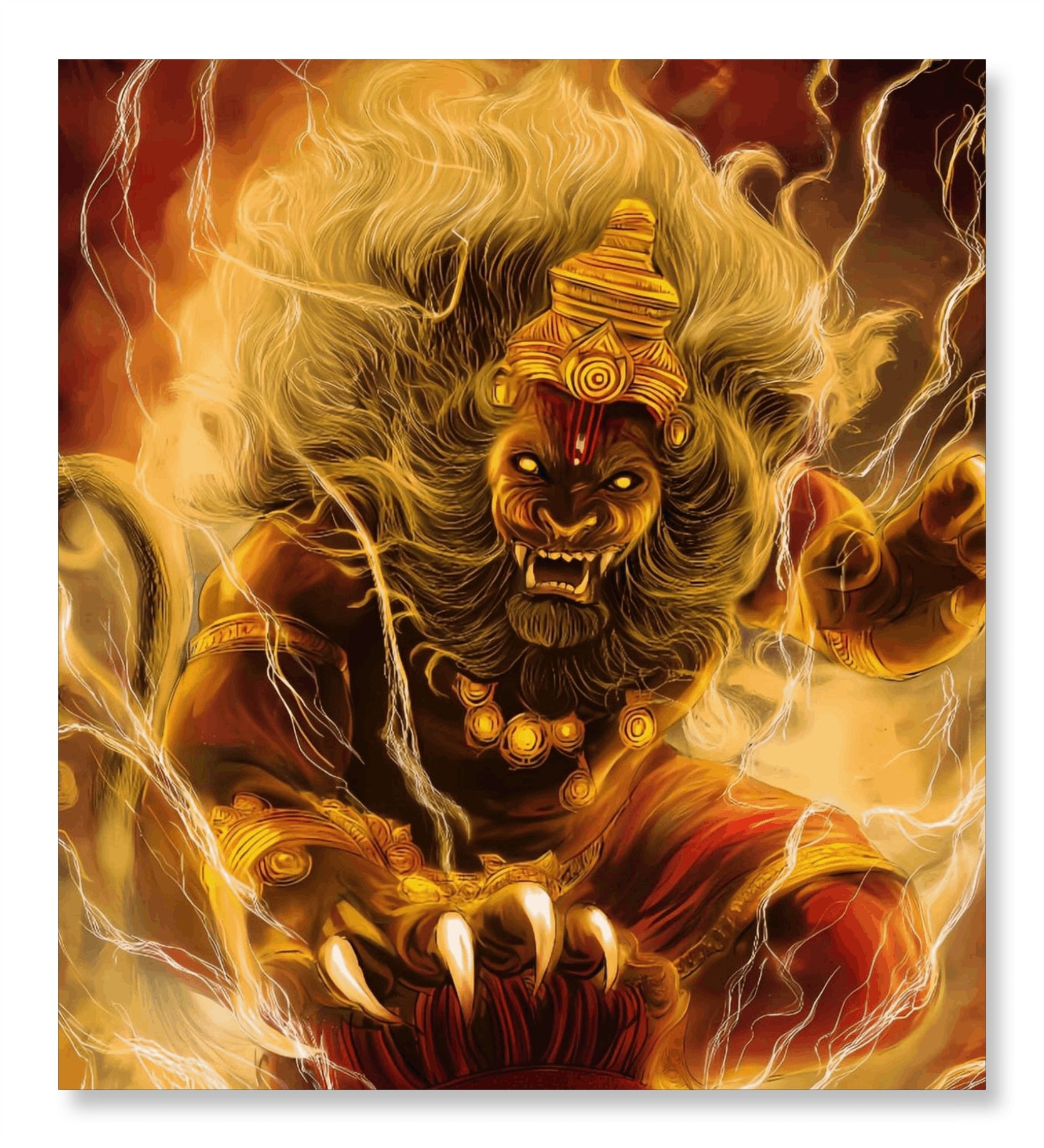 Ugra Narsimha - Vishnu