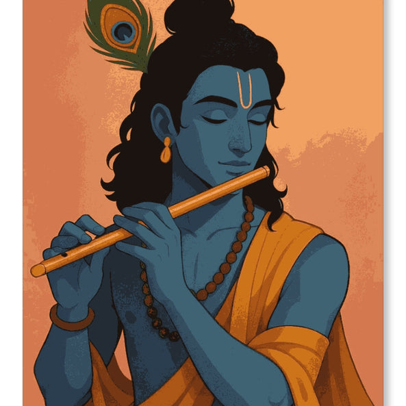 The Flute Player of Vrindavan