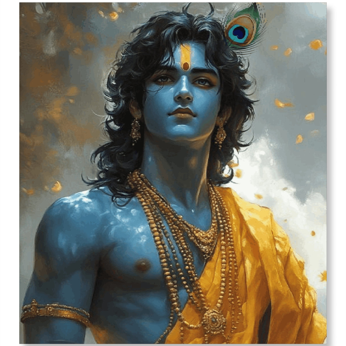 Mor Pankh Dhari Krishna Bal Shaali
