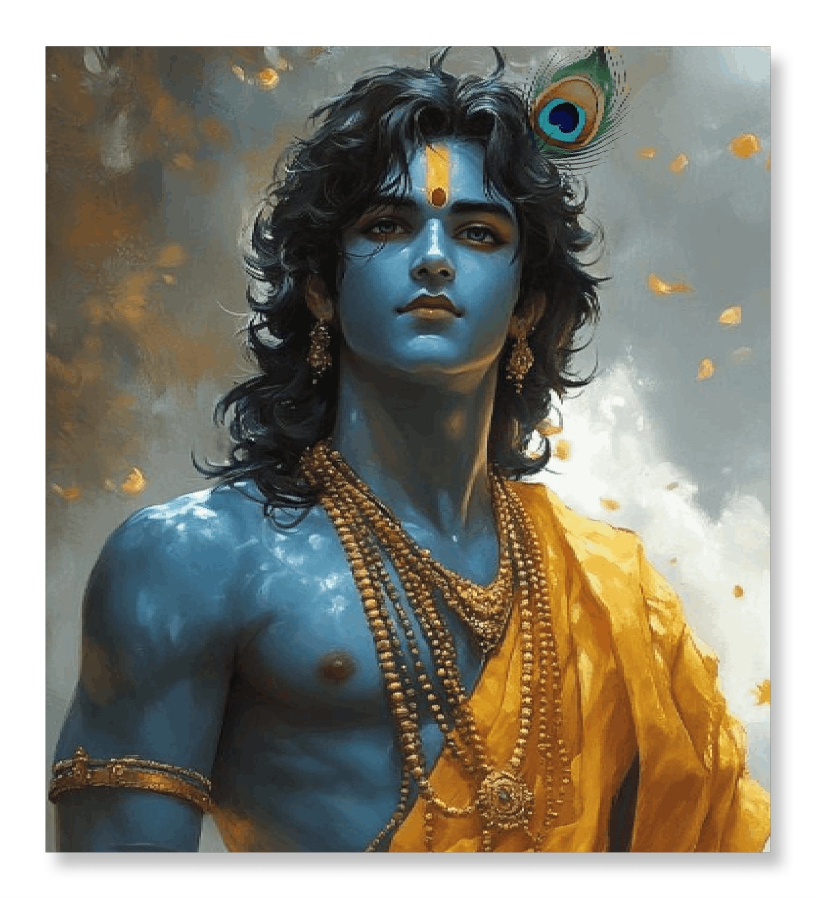 Mor Pankh Dhari Krishna Bal Shaali