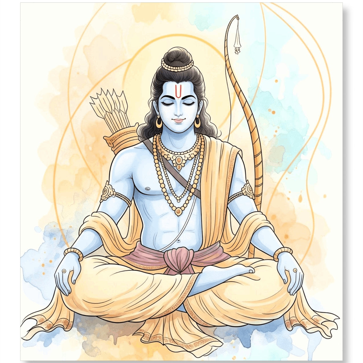 Shree Ram in Tapasya