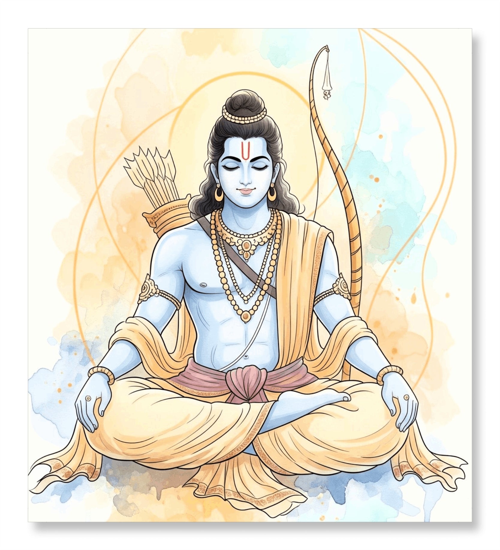 Shree Ram in Tapasya