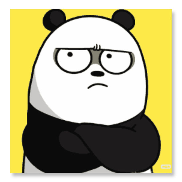 Annoyed Panda