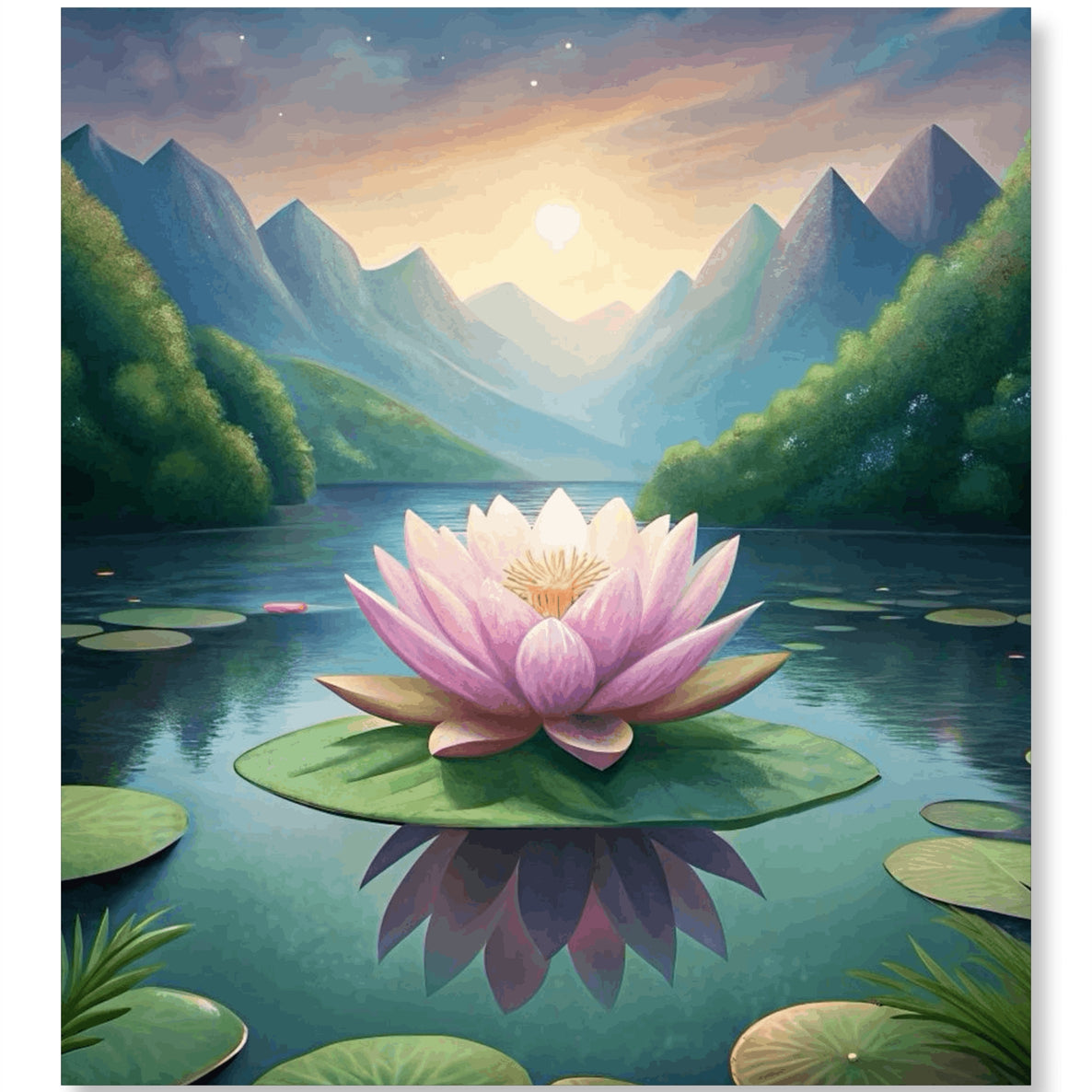 Pink Lotus in the Highlands