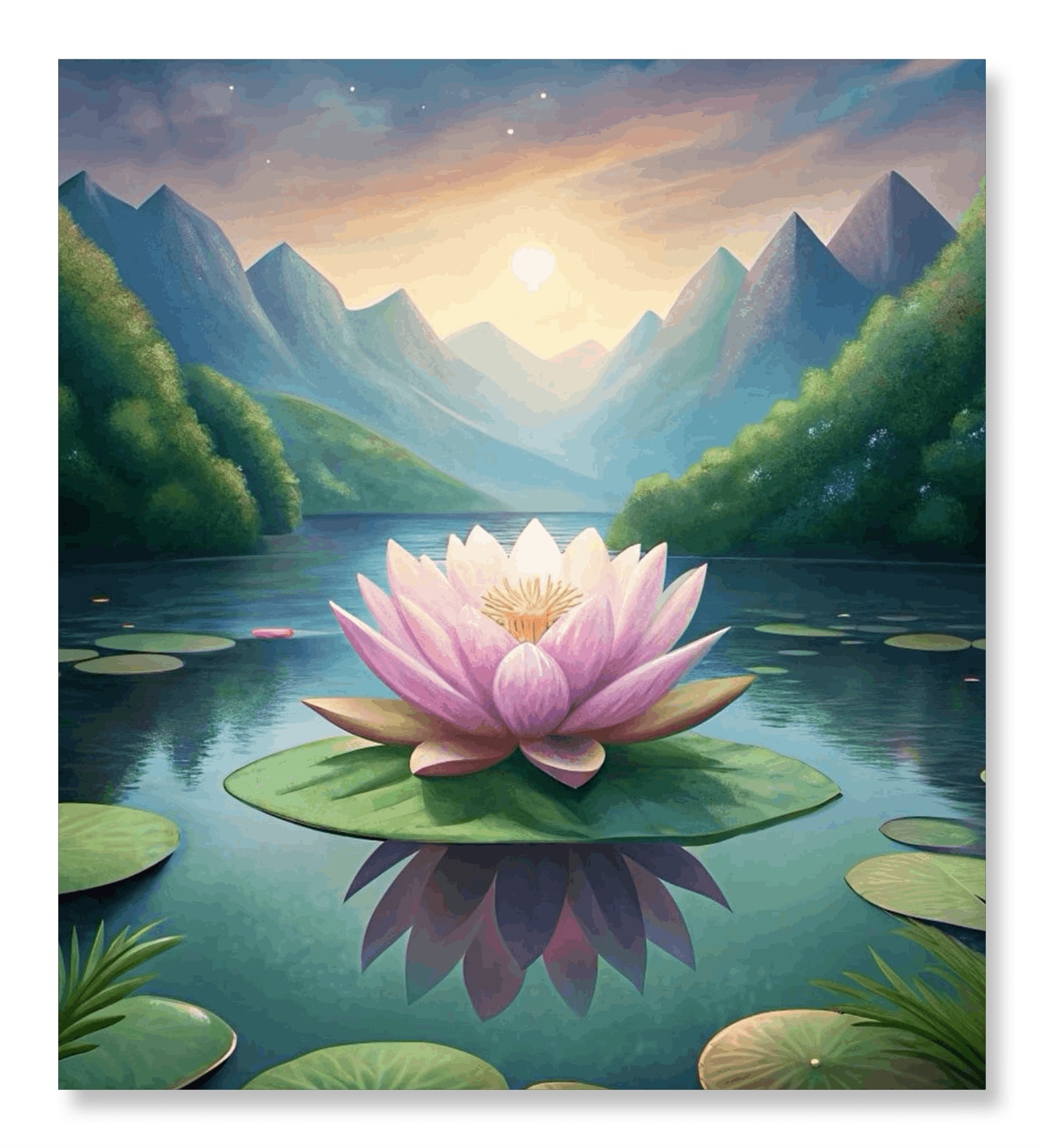 Pink Lotus in the Highlands