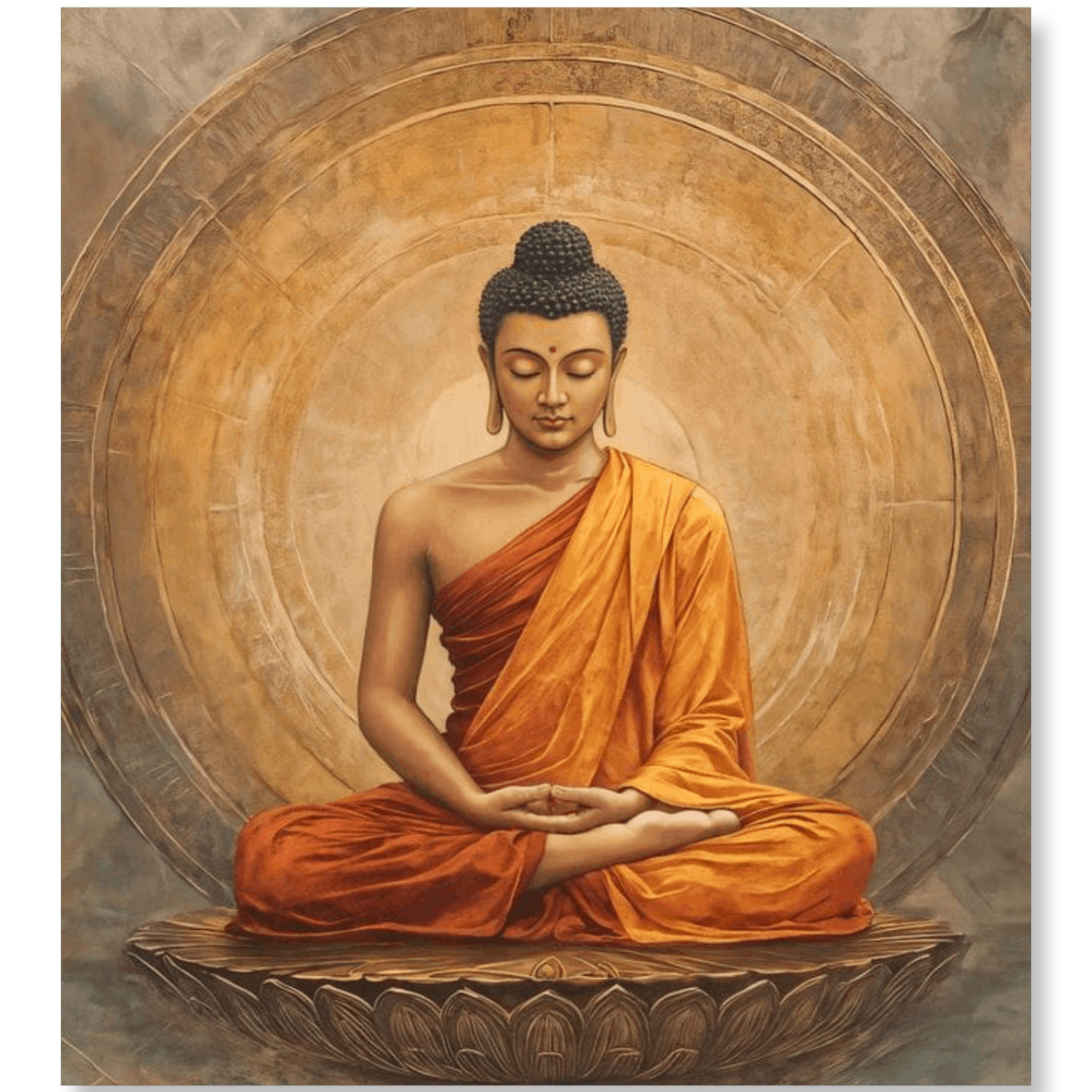 Waves of Peace - Buddha