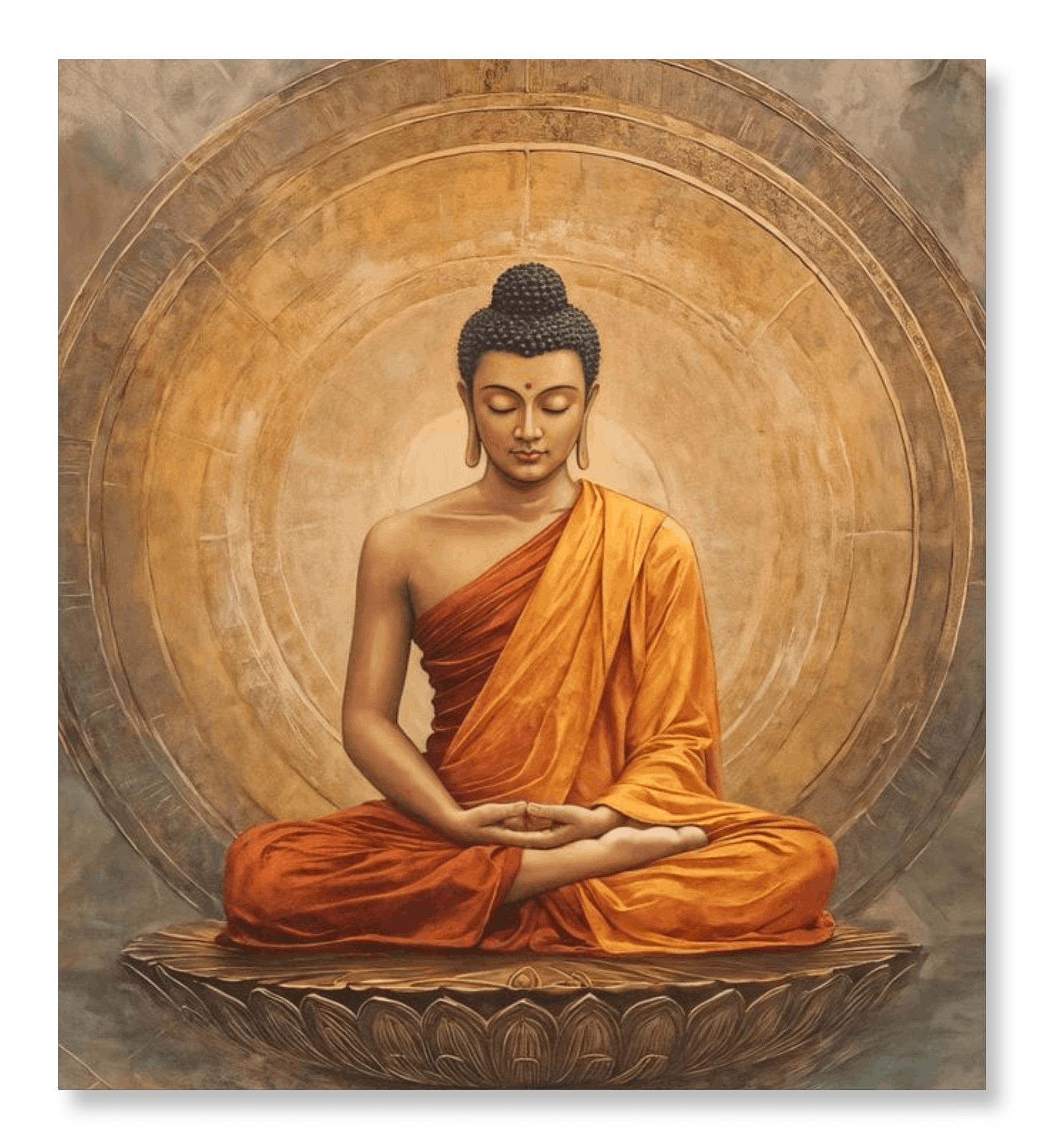Waves of Peace - Buddha