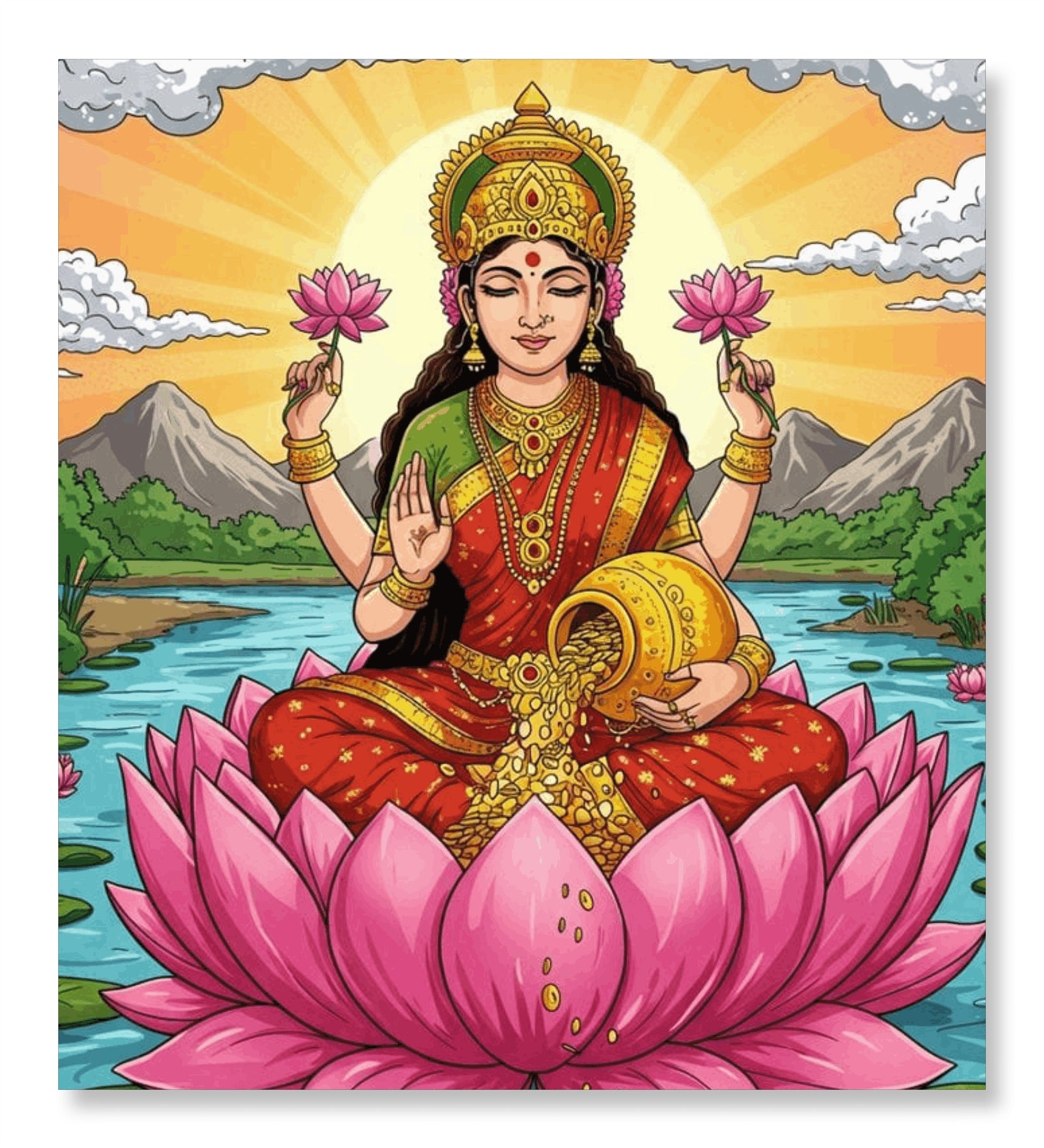 Shree Kamal Vahini - Lakshmi