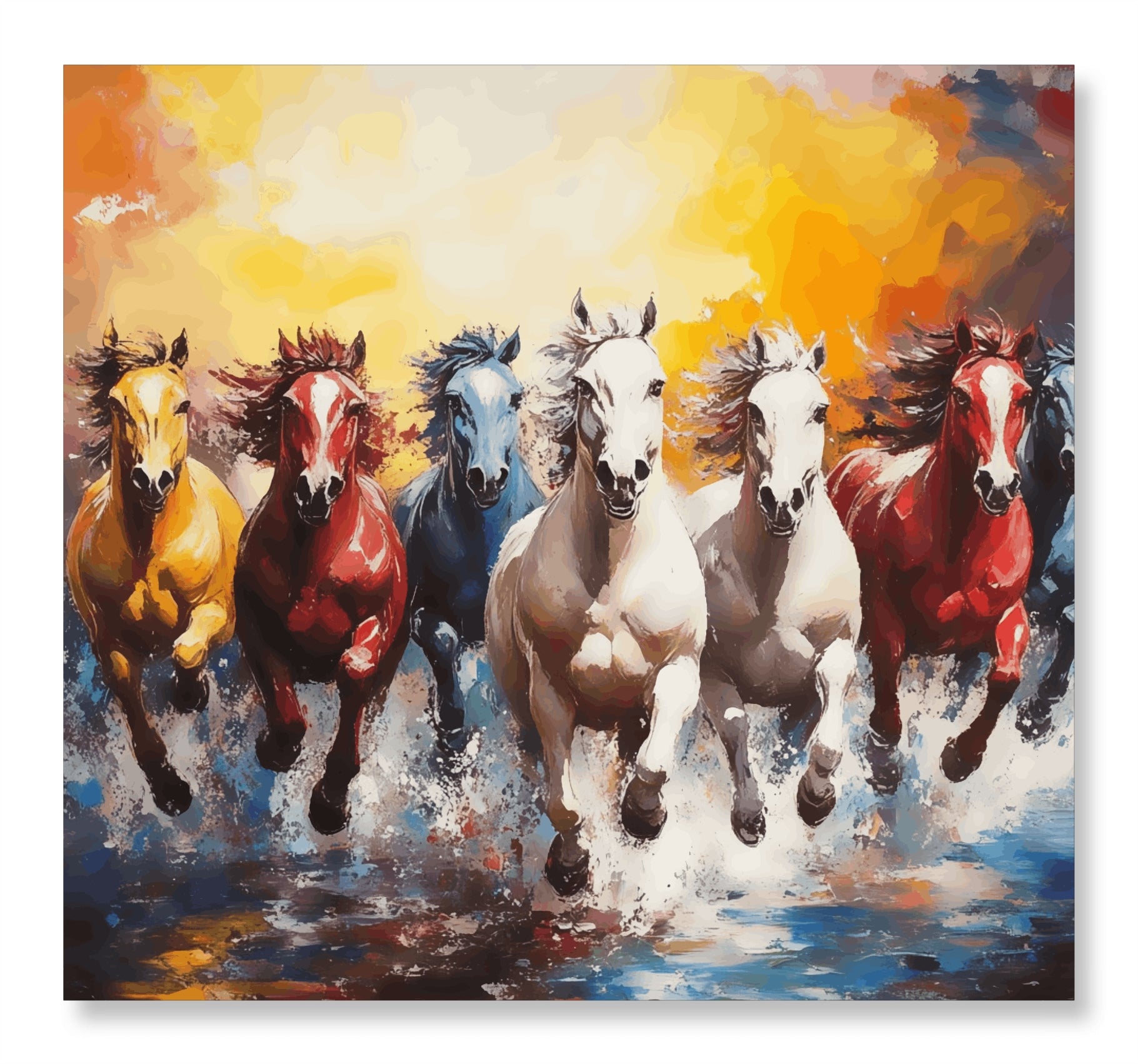 Seven Stallions of Wealth